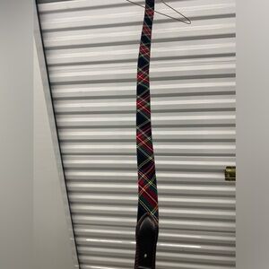 Allen Edmonds Made in Italy Handmade Stuart Plaid Belt